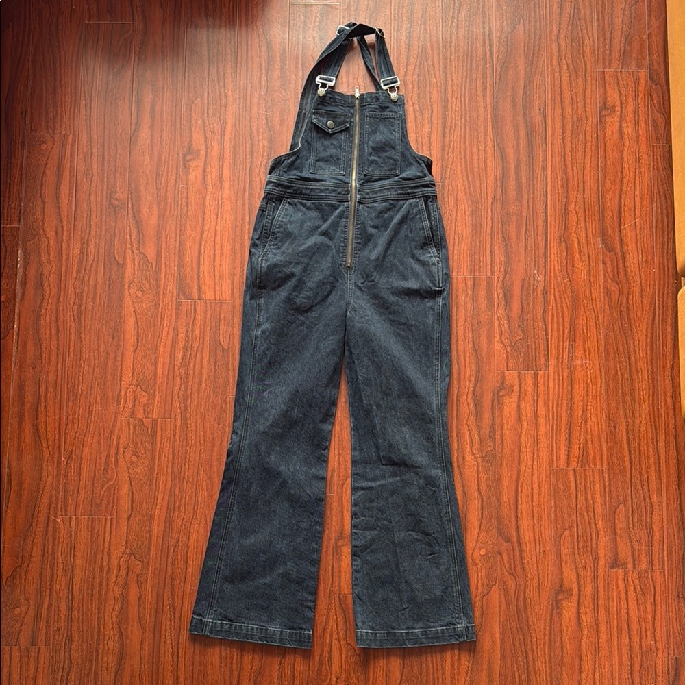 Madewell Blue Denim jumpsuit